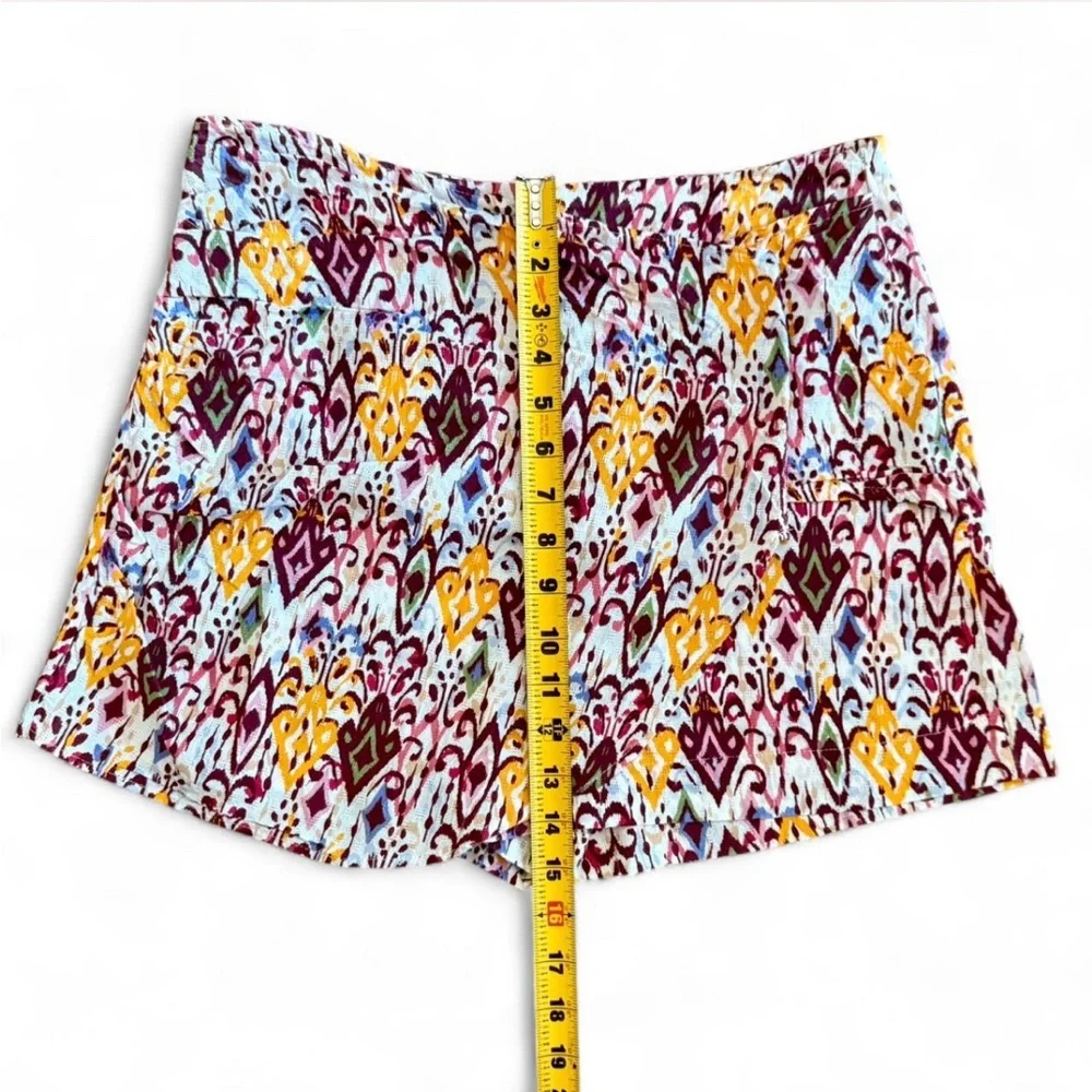 ZARA MULTICOLOR PRINT SKORT {Large}